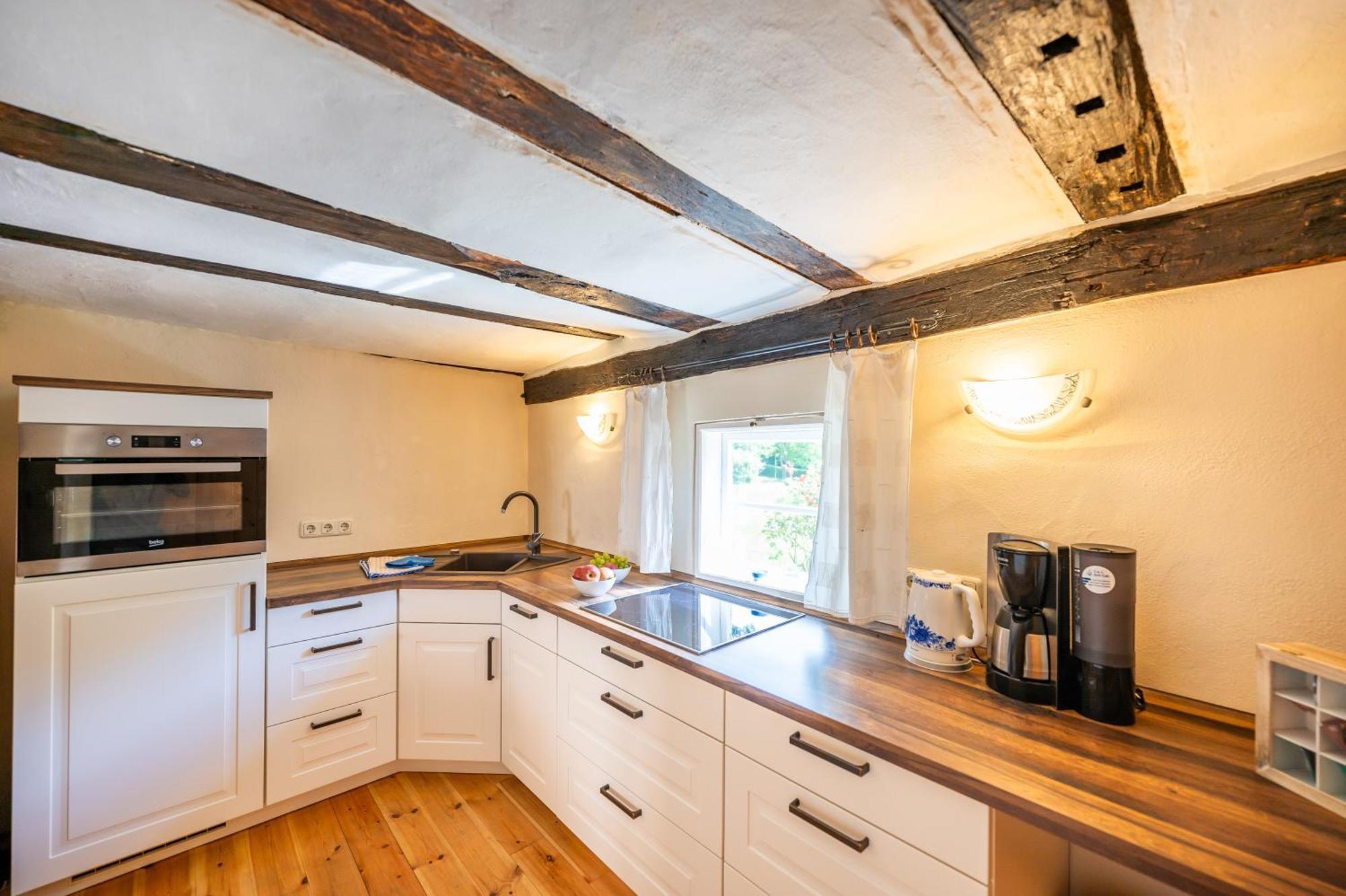 Ferienwohnung Hexenhaus auf Rügen Rappin Exterior foto