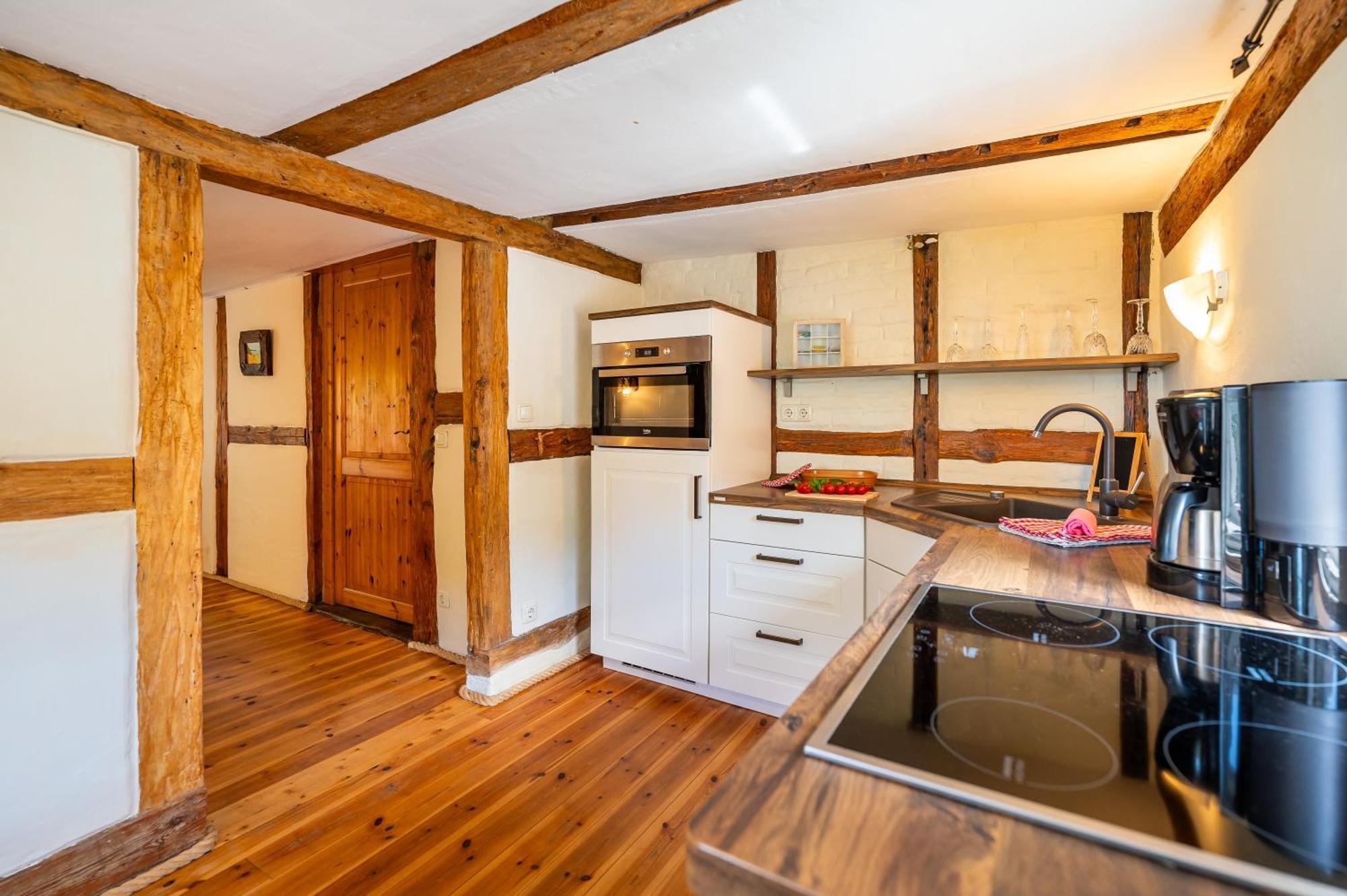 Ferienwohnung Hexenhaus auf Rügen Rappin Exterior foto