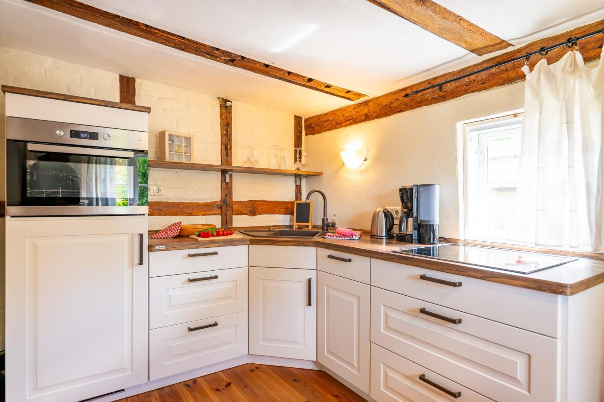 Ferienwohnung Hexenhaus auf Rügen Rappin Exterior foto