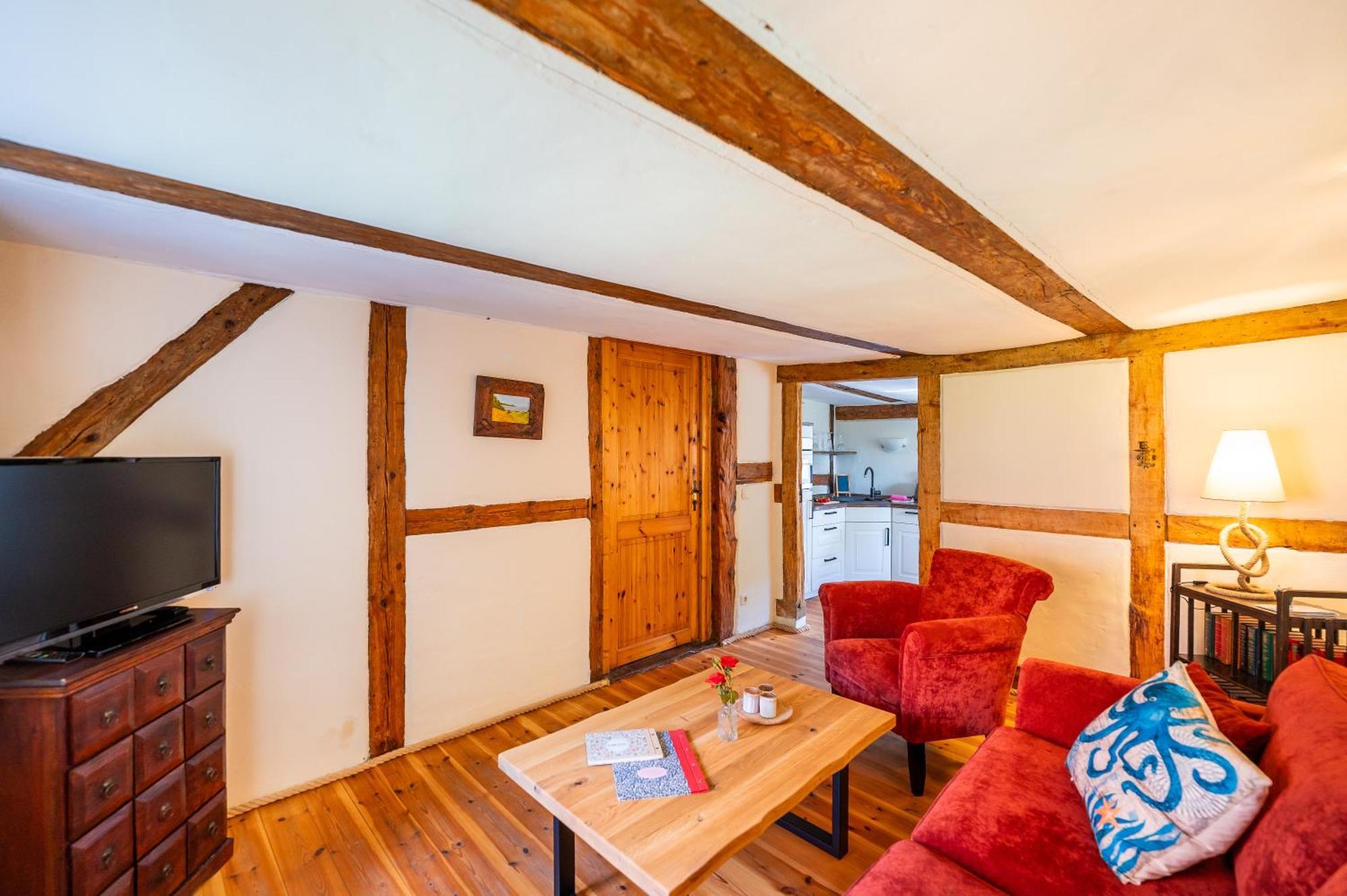Ferienwohnung Hexenhaus auf Rügen Rappin Exterior foto
