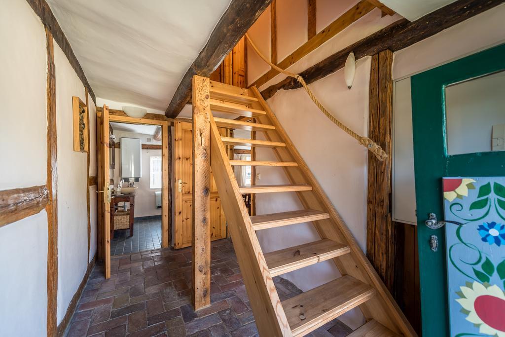 Ferienwohnung Hexenhaus auf Rügen Rappin Exterior foto